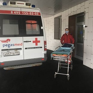 Транспортировка и госпитализация больных в госпиталь Вишневского